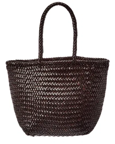 Dragon Diffusion Grace Small Leather Shoulder Bag In Brown