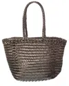 Dragon Diffusion Grace Small Leather Shoulder Bag In Gray