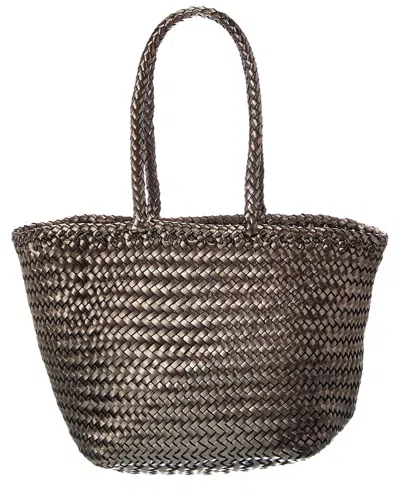 Dragon Diffusion Grace Small Leather Shoulder Bag In Silver