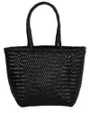 Dragon Diffusion Grace Small Leather Tote In Black