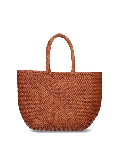 Dragon Diffusion Grace Small Tote Bag In Brown