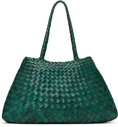 Dragon Diffusion Green Santa Croce Big Tote