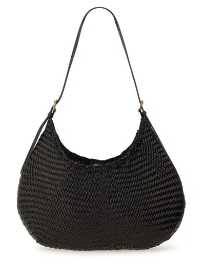 Dragon Diffusion Half Moon Large Bag In Black