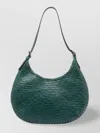 Dragon Diffusion Curved Woven Texture Shoulder Bag