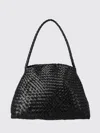 Dragon Diffusion Santa Maria Mini Hand Bag In Brown Leather In Black