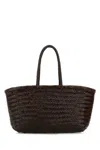 Dragon Diffusion Women Big Bamboo Triple Jump Basket Bag In Brown