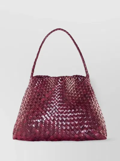 Dragon Diffusion Handwoven Top Handle Tote Bag