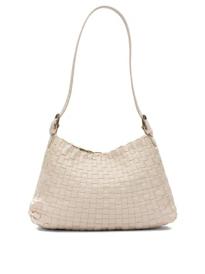 Dragon Diffusion Hobo Salvage Shoulder Bags Beige In Neutral