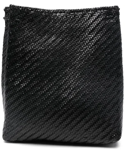 Dragon Diffusion Interwoven Backpack In Black