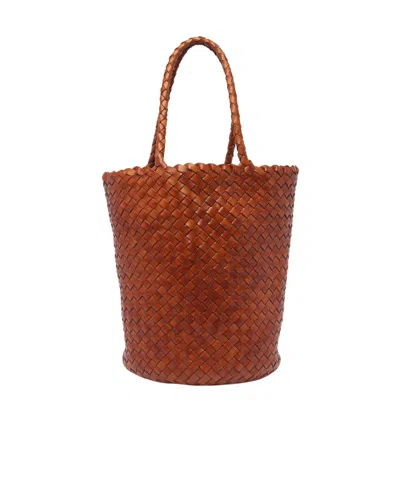 Dragon Diffusion Jacky Bucket Bag In Brown