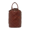 Dragon Diffusion Jacky Bucket Bag In Brown