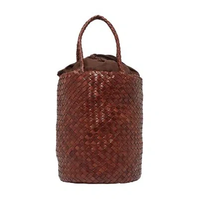 Dragon Diffusion Jacky Bucket Bag In Brown