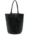 Dragon Diffusion Jacky Woven Tote Bag In Schwarz