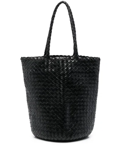 Dragon Diffusion Jacky Woven Tote Bag In Schwarz
