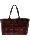 Dragon Diffusion Japan Leather Tote Bag In Red
