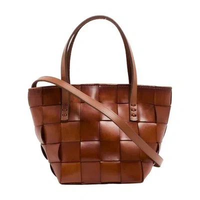 Dragon Diffusion Japan Mini Tote Bag In Brown