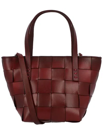 Dragon Diffusion Japan Mini Leather Shoulder Bag In Brown