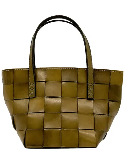 Dragon Diffusion Japan Mini Leather Tote In Brown