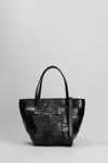 Dragon Diffusion Japan Mini Shoulder Bag In Black Leather In Black