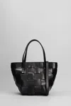 Dragon Diffusion Japan Mini Shoulder Bag In Black Leather In Black