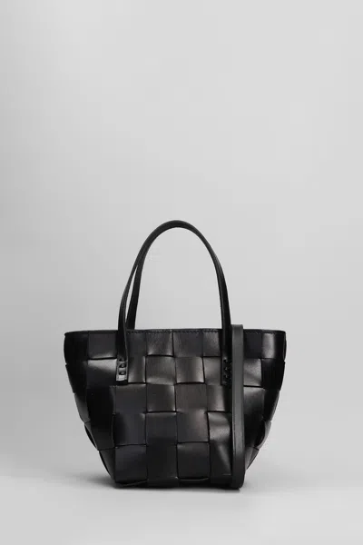 DRAGON DIFFUSION JAPAN MINI SHOULDER BAG IN BLACK LEATHER
