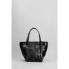 Dragon Diffusion Japan Mini Shoulder Bag In Black Leather In Black