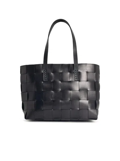 Dragon Diffusion 'japan Tote' Black Leather Bag