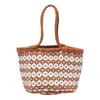 Dragon Diffusion Java Basket Bag In Brown