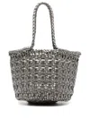 Dragon Diffusion Java Tote Bag In Silver