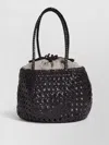 Dragon Diffusion Juventus Woven Crossbody Bag Dual Handles In Brown