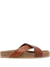 Dragon Diffusion Sandals In Arancio