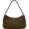 Dragon Diffusion Khaki Basil Cactus Shoulder Bag In Brown