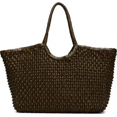 Dragon Diffusion Khaki Nantucket Cactus Handbag In Brown