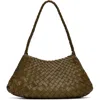 Dragon Diffusion Khaki Rosanna Shoulder Bag In Khaki