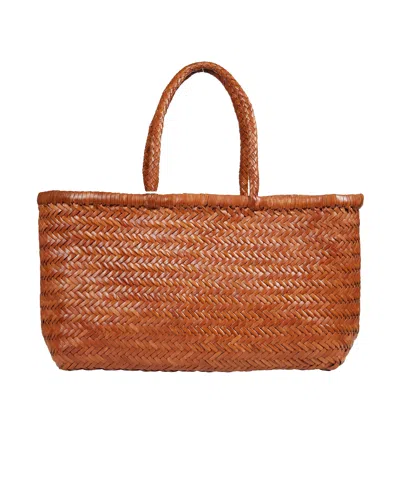Dragon Diffusion 'bamboo Triple Jump' Light Brown Tote Bag
