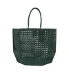 Dragon Diffusion Knitted Handbag In Green