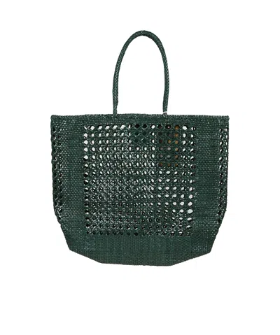 Dragon Diffusion Knitted Handbag In Green