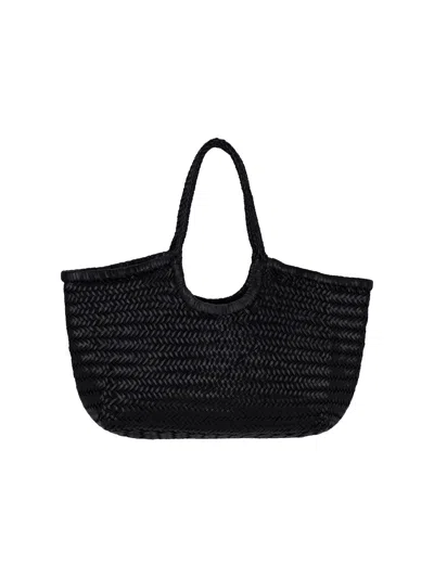 Dragon Diffusion Large Shoulder Bag "nantucket" In Black