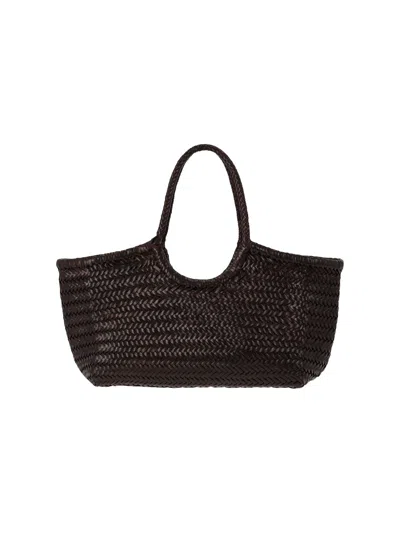 Dragon Diffusion Large Shoulder Bag "nantucket" In Brown