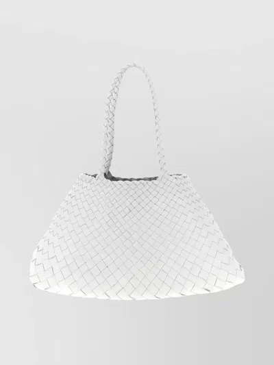 Dragon Diffusion Large Shoulder Tote Bag With Woven Design