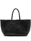 Dragon Diffusion Large Triple Jump Tote Bag In Black