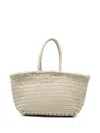 Dragon Diffusion Large Triple Jump Tote Bag In Neutrals