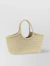 Dragon Diffusion Large Woven Shoulder Bag With Dual Handles