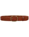 Dragon Diffusion Leather Belt In Brown