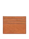 Dragon Diffusion Leather Cardholder In Gold