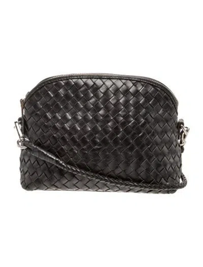 Pre-owned Dragon Diffusion Leather Crossbody Bag In Black