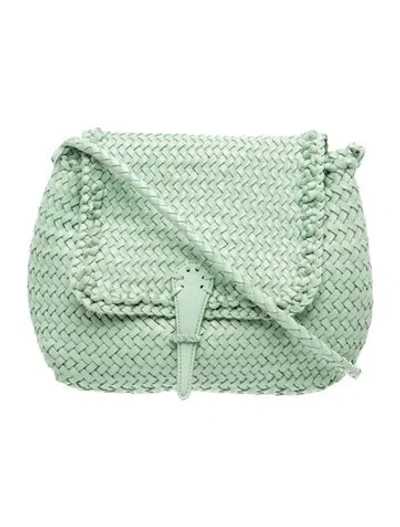 Pre-owned Dragon Diffusion Leather Crossbody Bag In Green