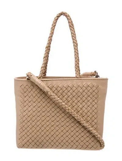 Pre-owned Dragon Diffusion Leather Messenger Bag In Neutral