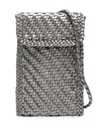 Dragon Diffusion Leather Phone Bag In Green