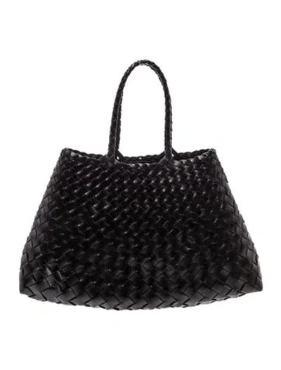 Pre-owned Dragon Diffusion Leather Shoulder Bag In Black
